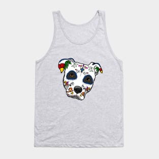 PItbull Sugar skull Tank Top